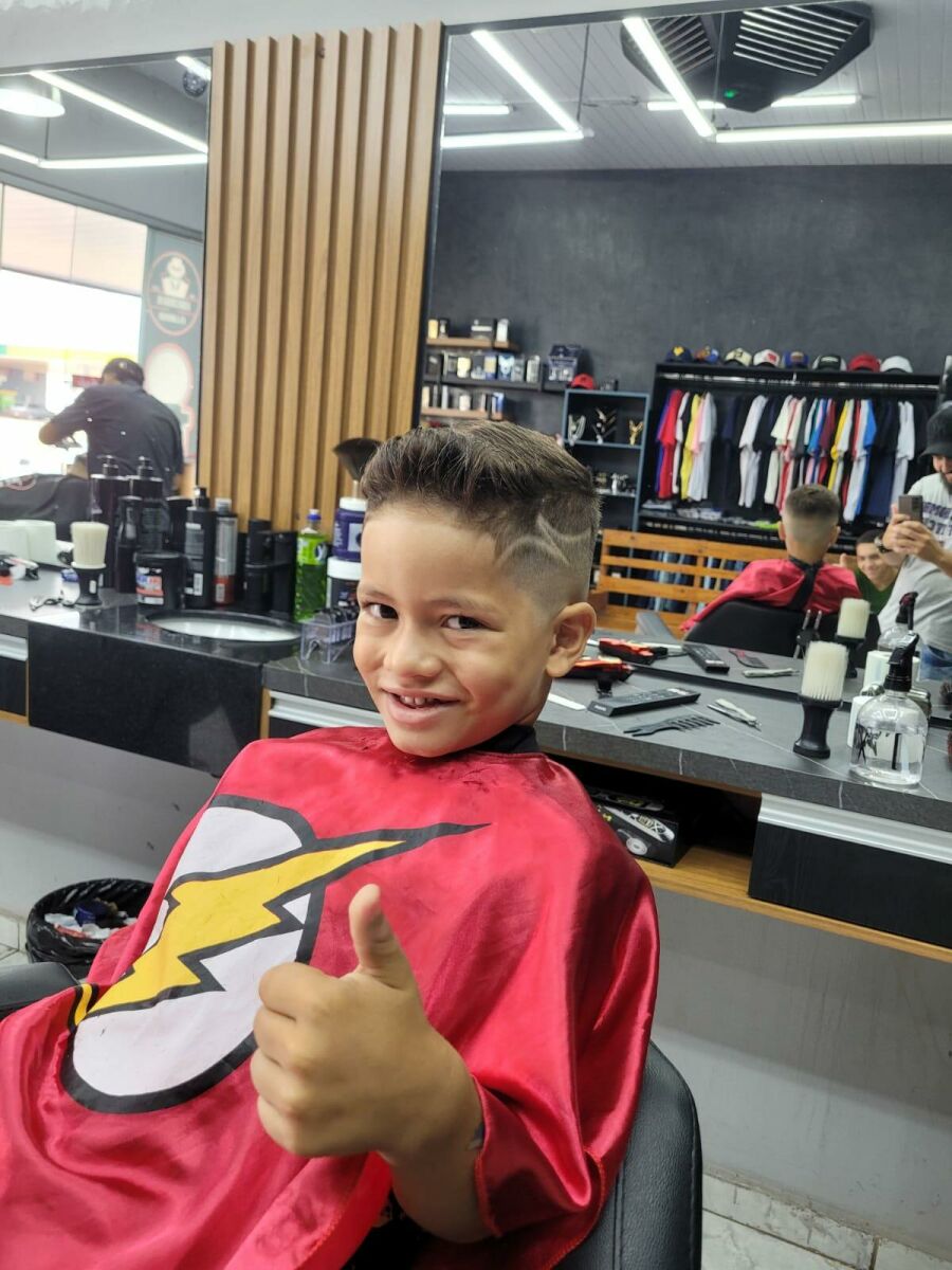 Imagem barber kids